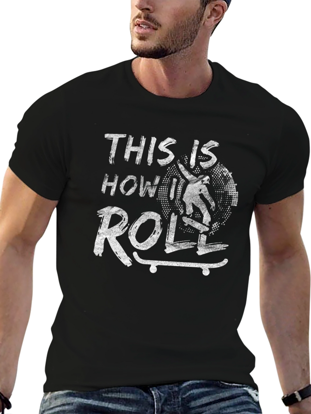 This Is How I Roll Skateboard T-Shirt