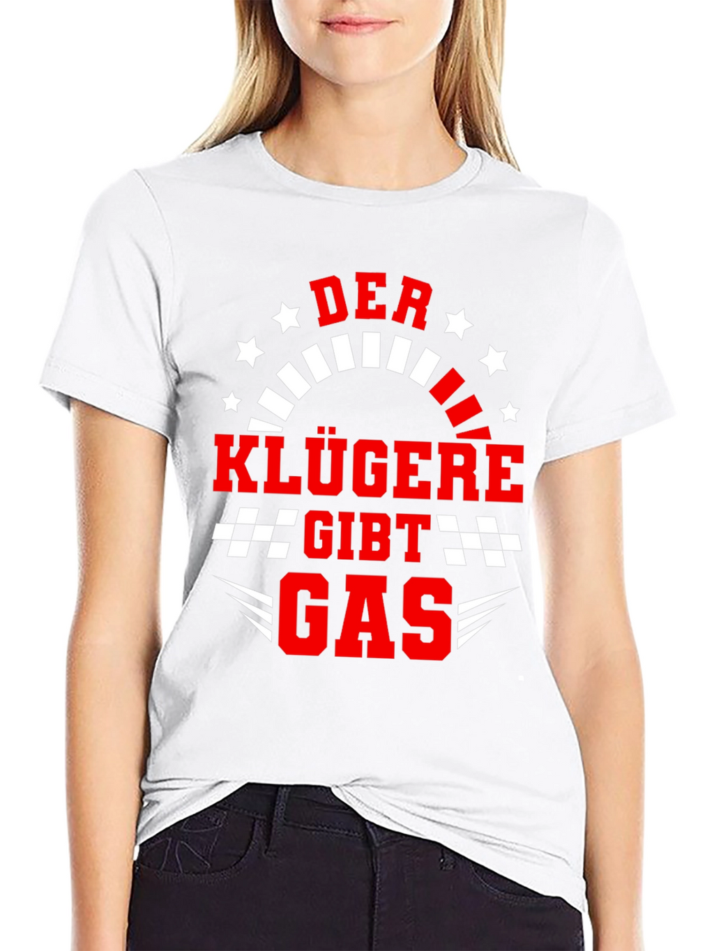 Der Klügere Gibt Gas Graphic Tee