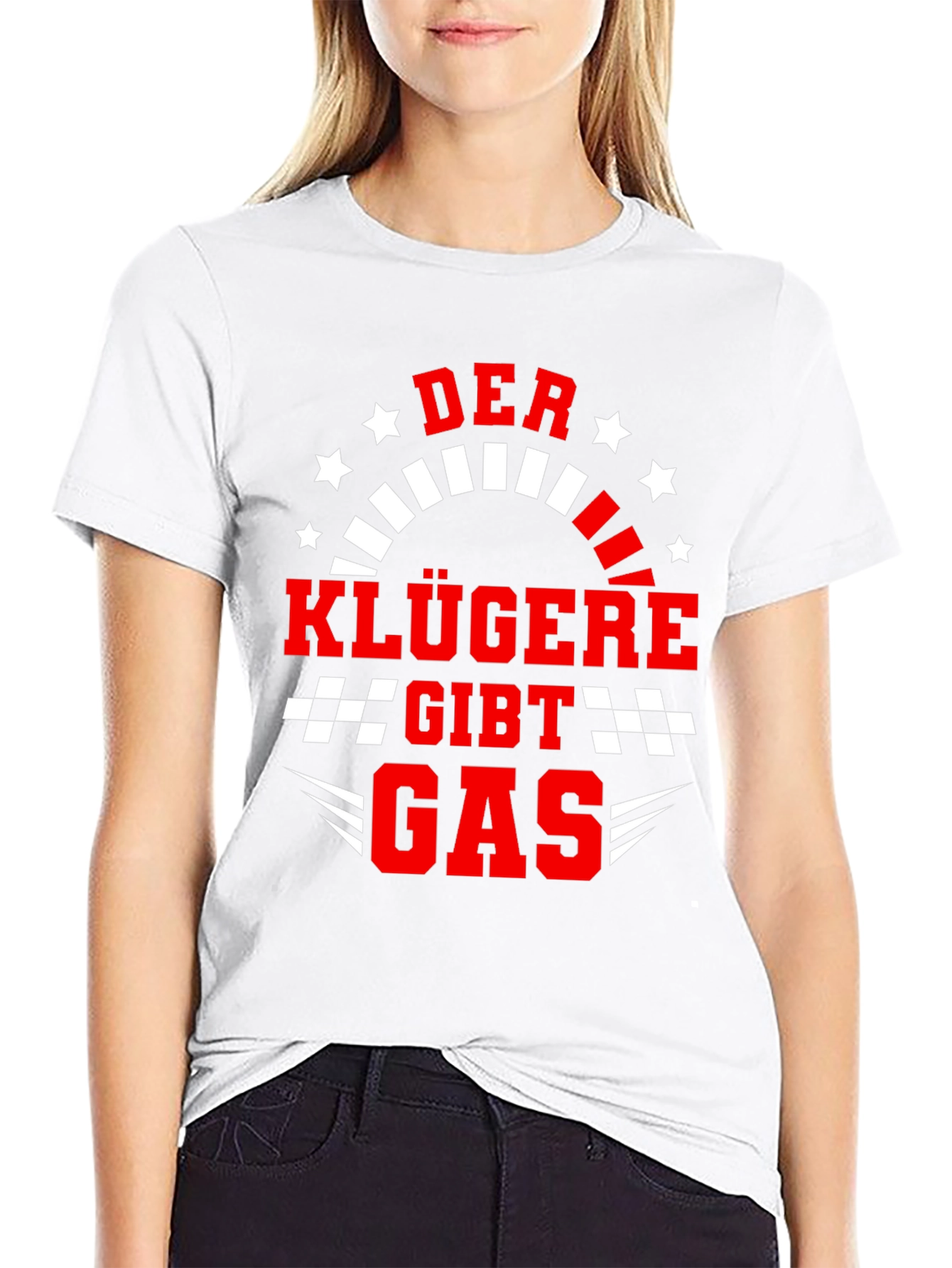 Der Klügere Gibt Gas Graphic Tee