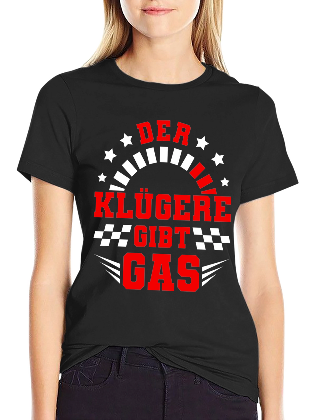 Der Klügere Gibt Gas Graphic Tee