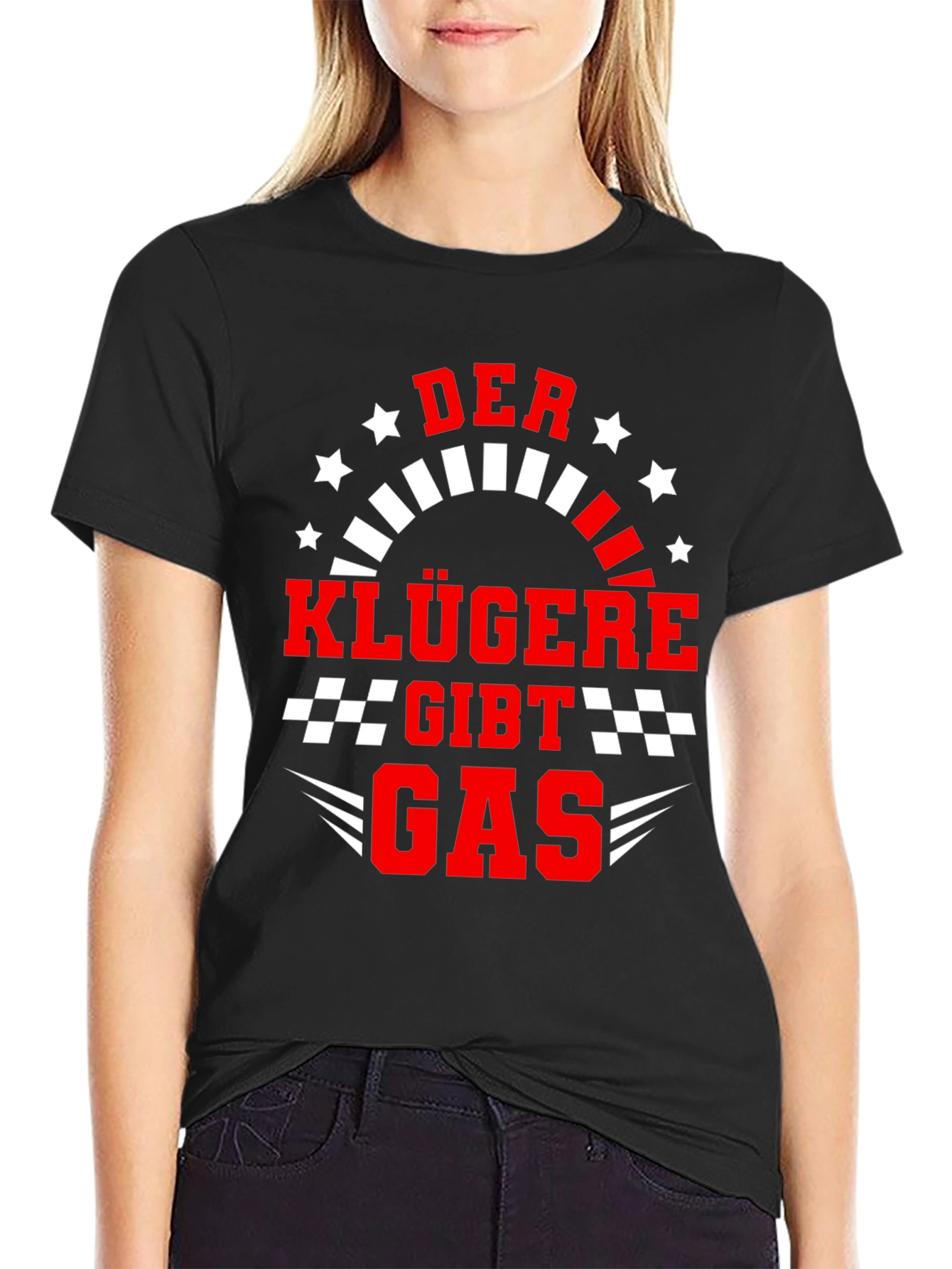 Der Klügere Gibt Gas Graphic Tee