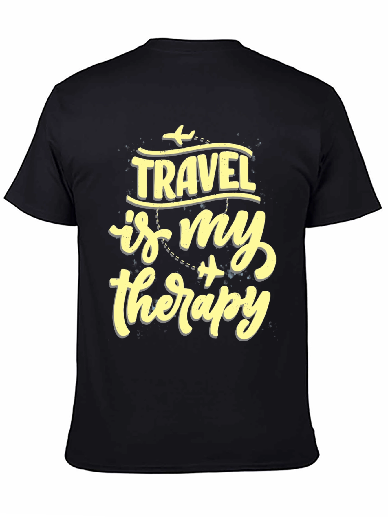 Travel is My Therapy Graphic T-Shirt