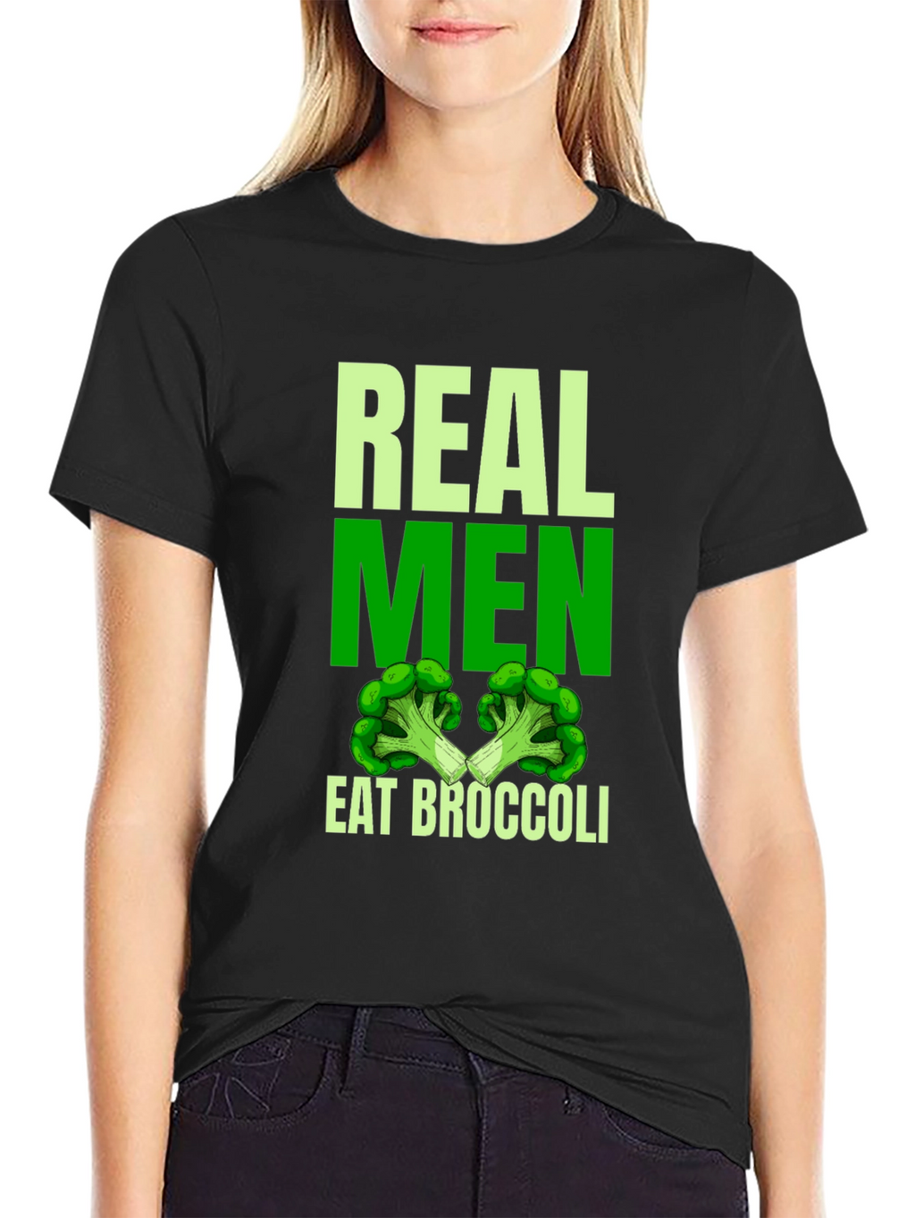 Real Men Eat Broccoli T-Shirt
