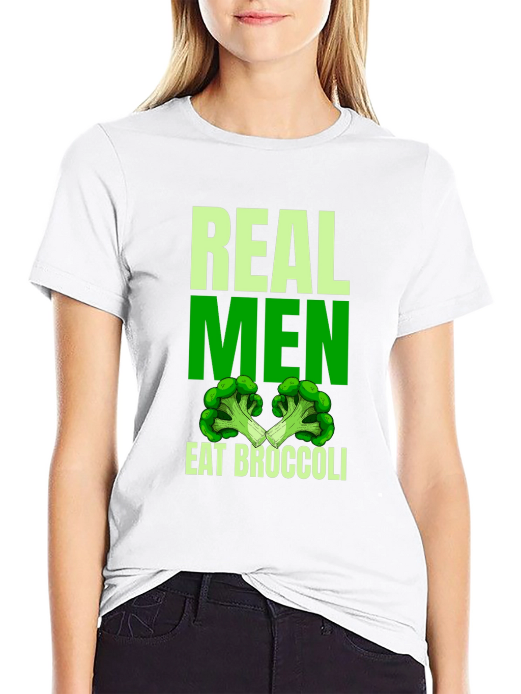 Real Men Eat Broccoli T-Shirt