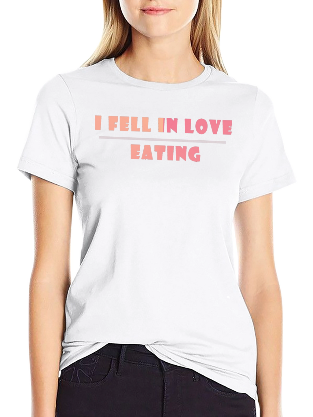 I Fell In Love Eating T-Shirt