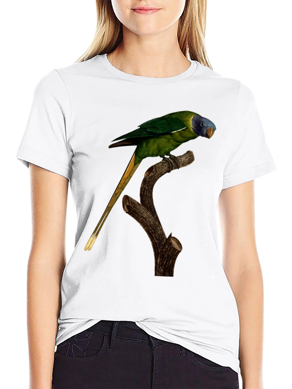 Parrot Graphic T-Shirt - Nature Lover Tee