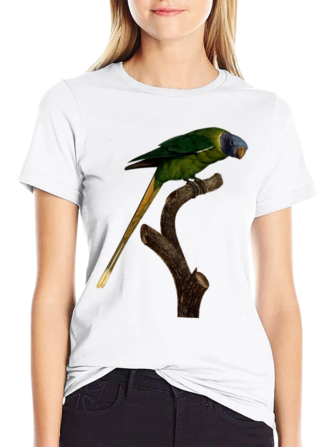 Parrot Graphic T-Shirt - Nature Lover Tee