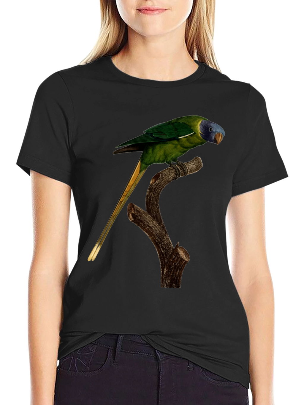 Parrot Graphic T-Shirt - Nature Lover Tee