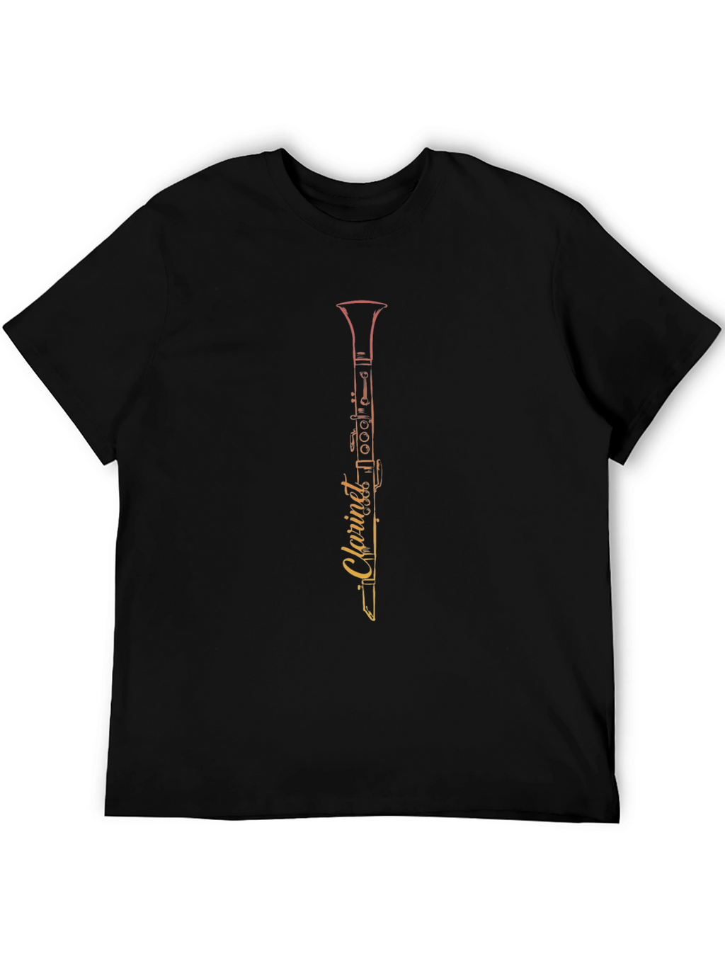 Clarinet Graphic T-Shirt - Musician Apparel
