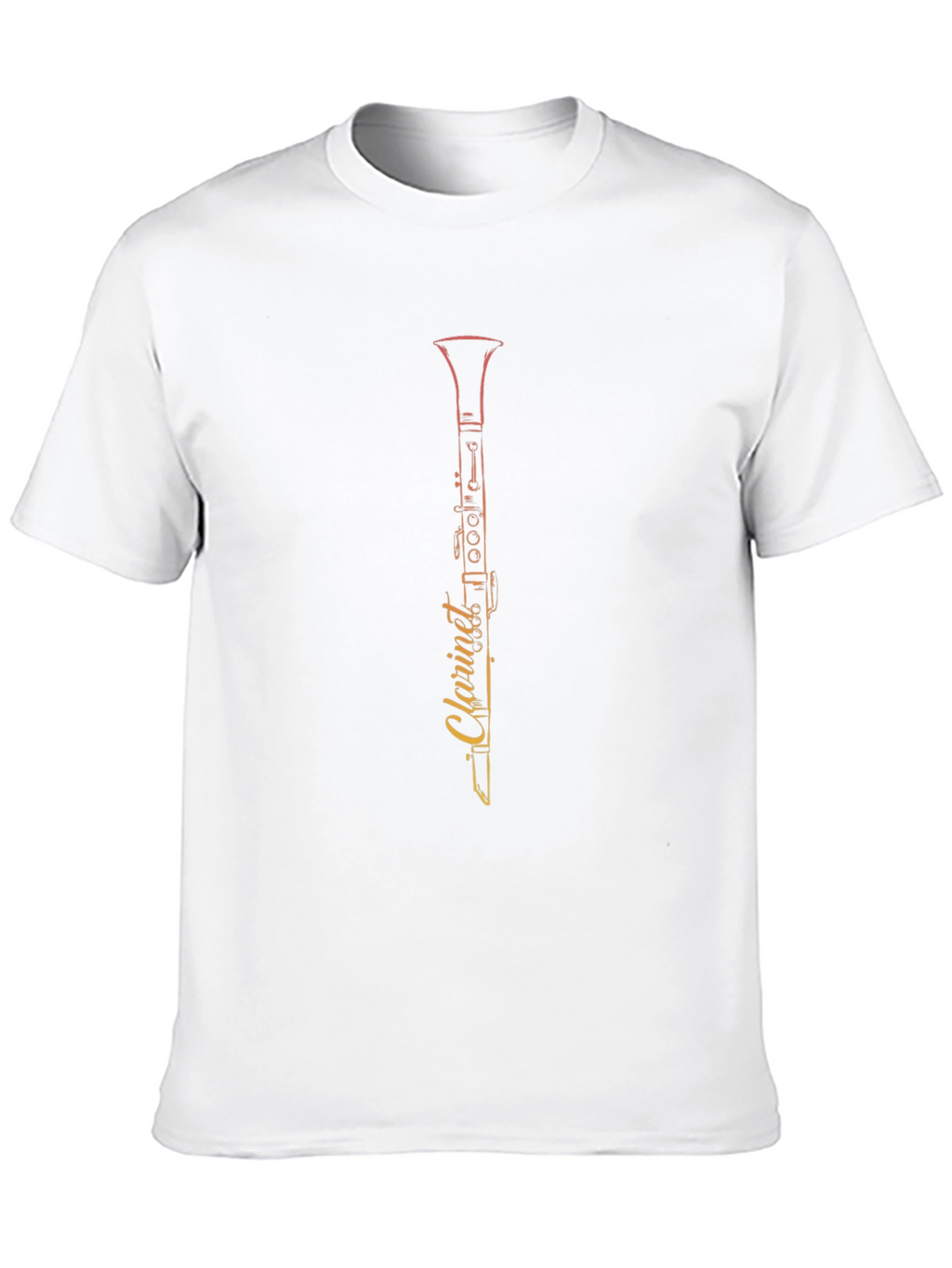 Clarinet Graphic T-Shirt - Musician Apparel