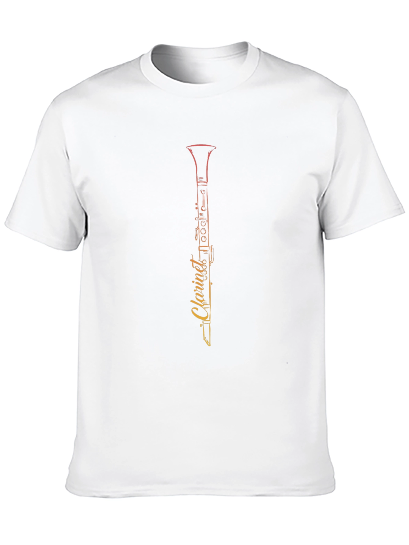 Clarinet Graphic T-Shirt - Musician Apparel