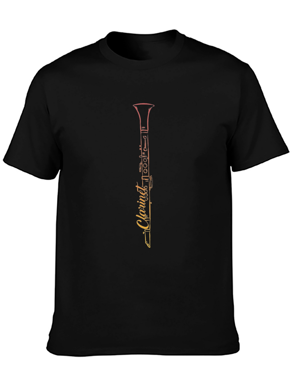 Clarinet Graphic T-Shirt - Musician Apparel