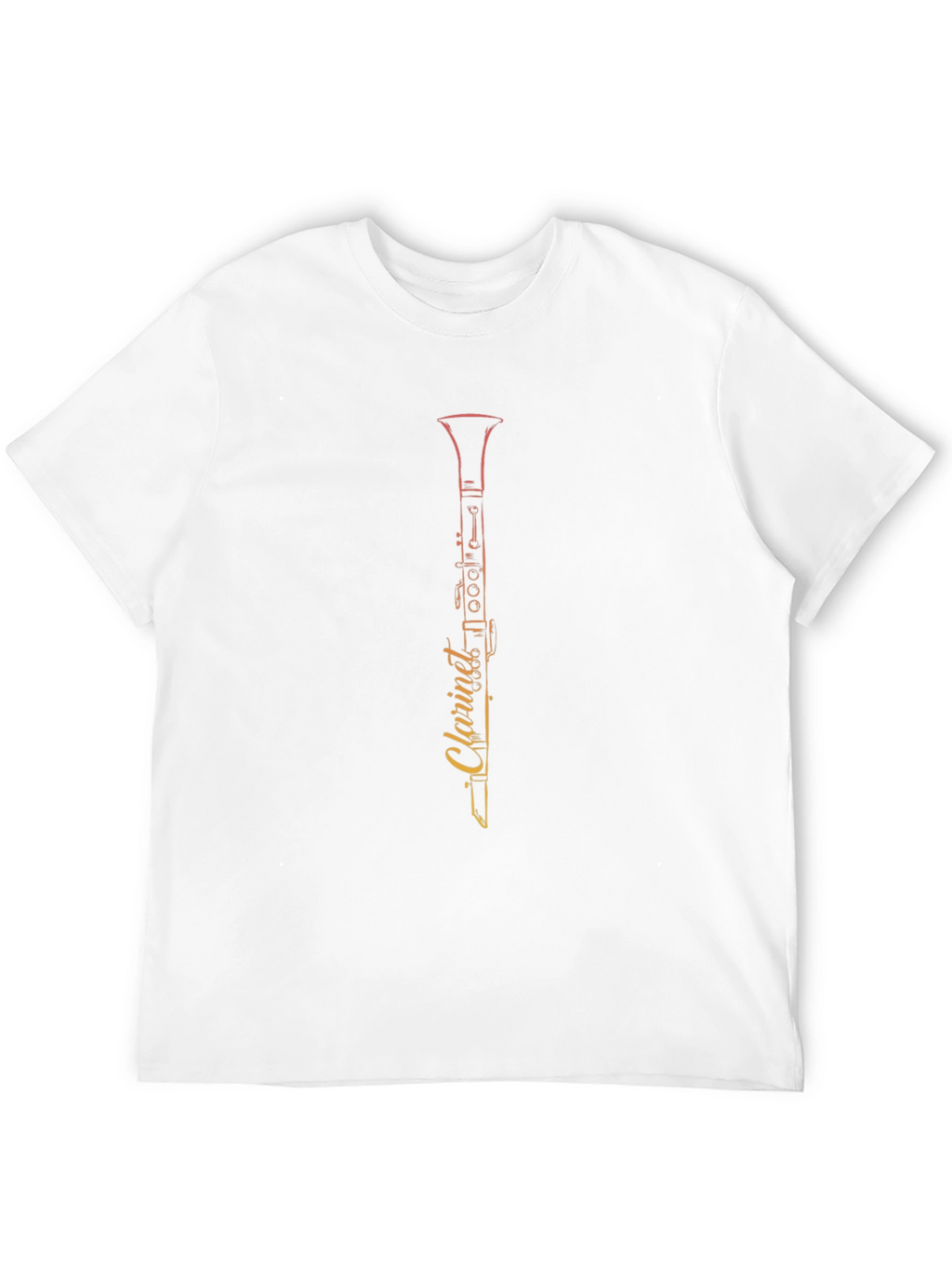 Clarinet Graphic T-Shirt - Musician Apparel