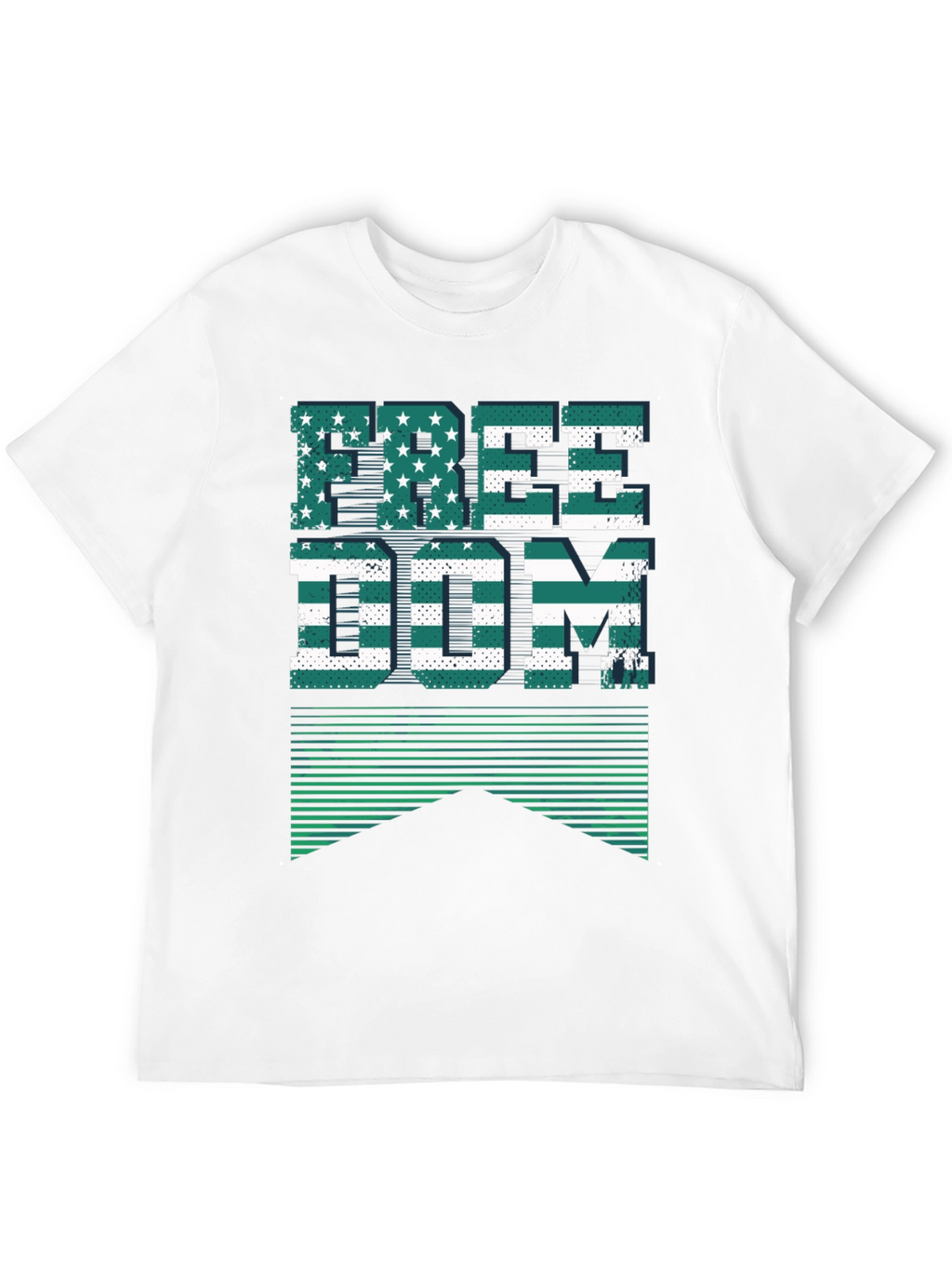 Freedom Graphic Print T-Shirt
