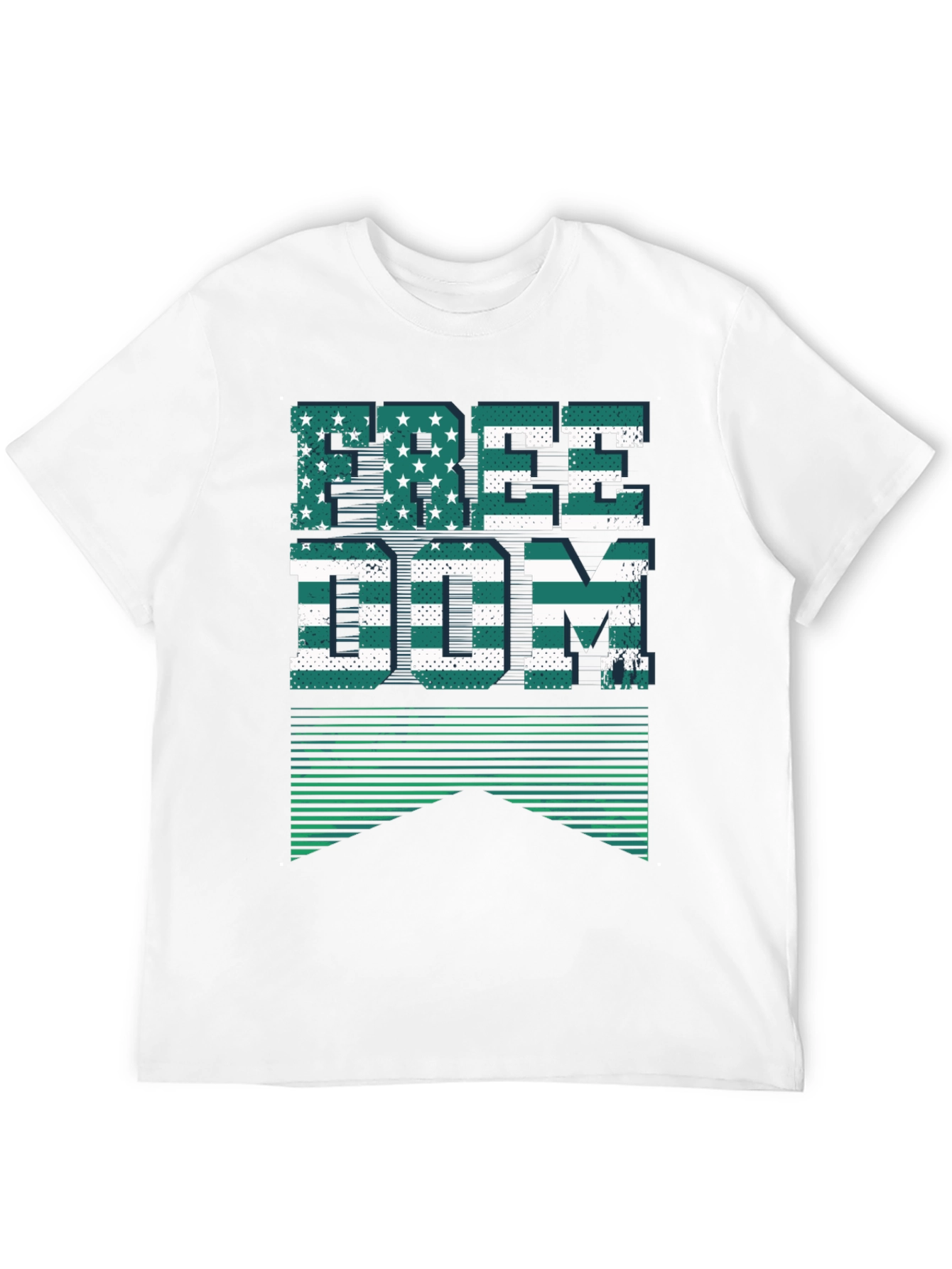 Freedom Graphic Print T-Shirt