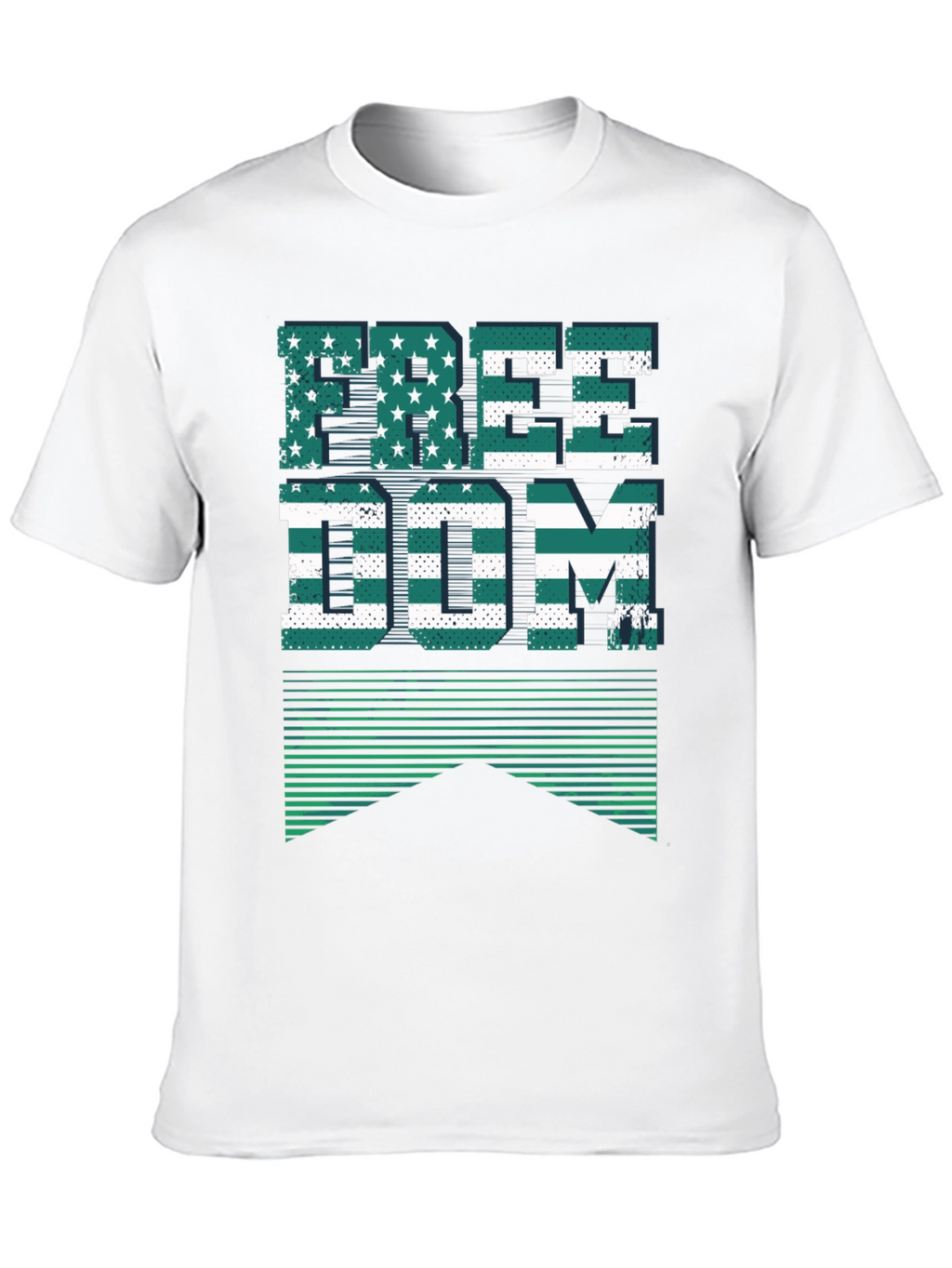 Freedom Graphic Print T-Shirt