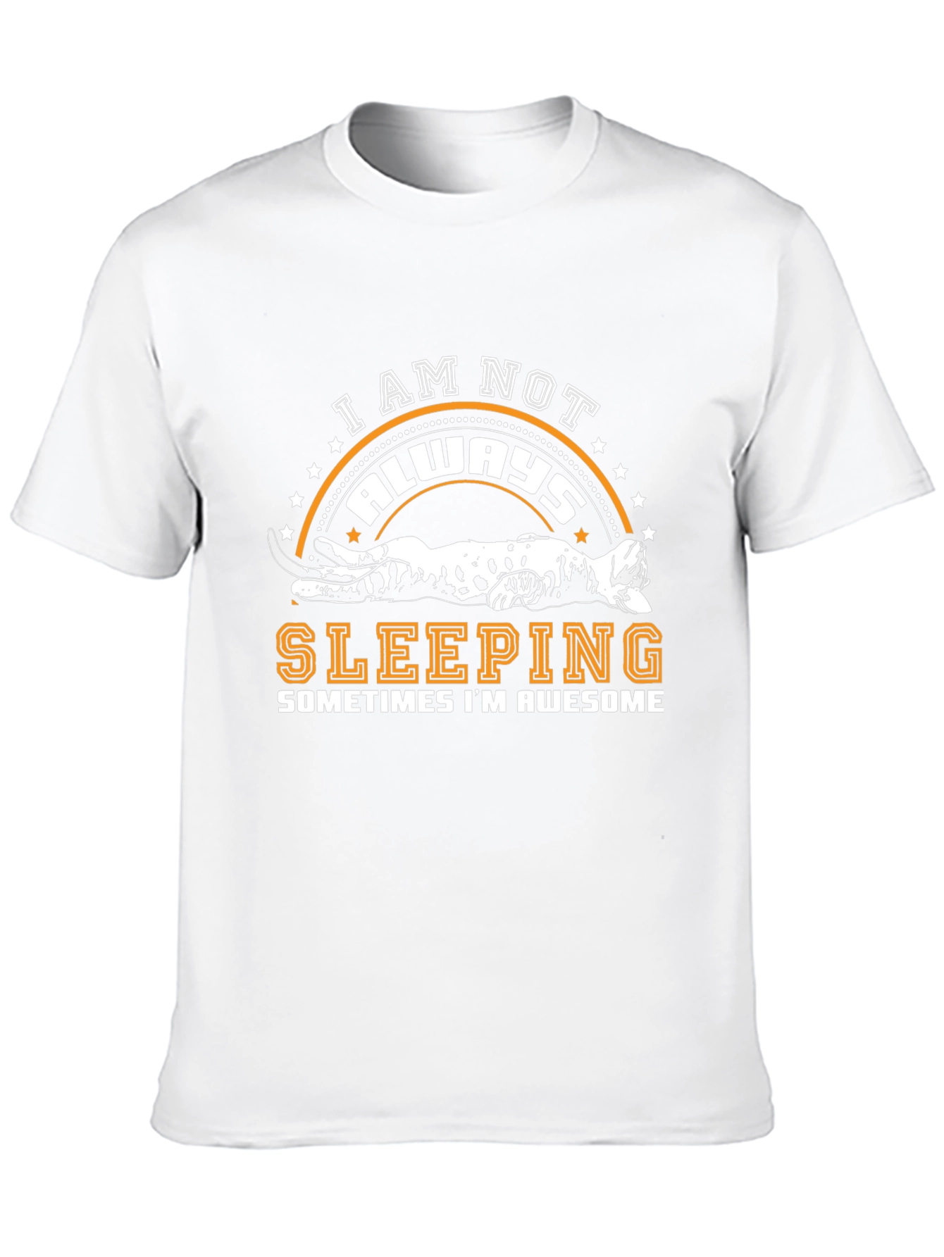 I Am Not Always Sleeping Cat Graphic T-Shirt