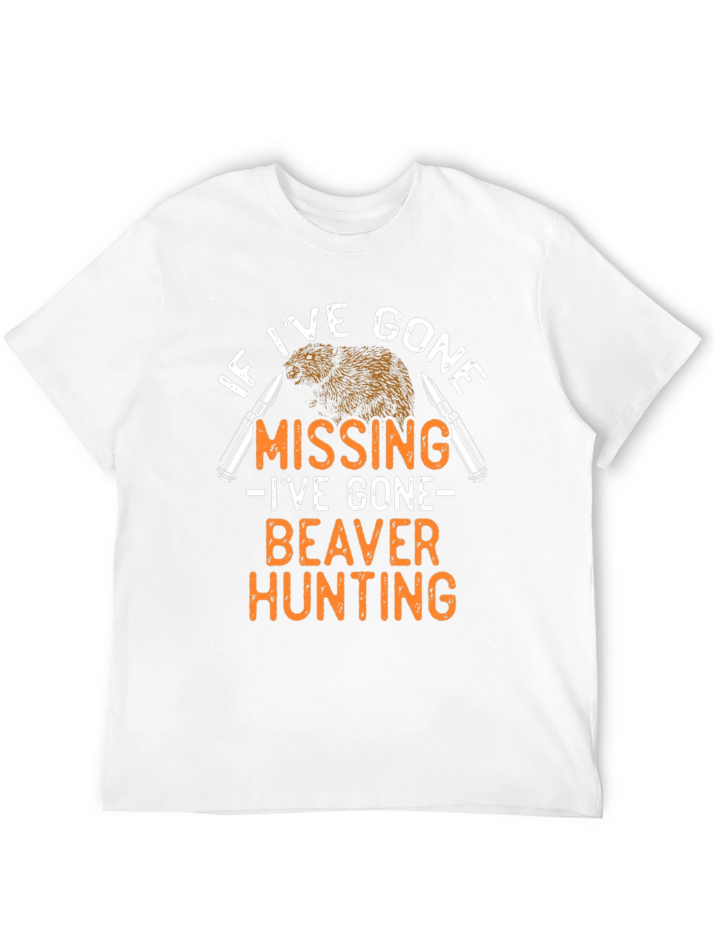 Beaver Hunting Graphic T-Shirt