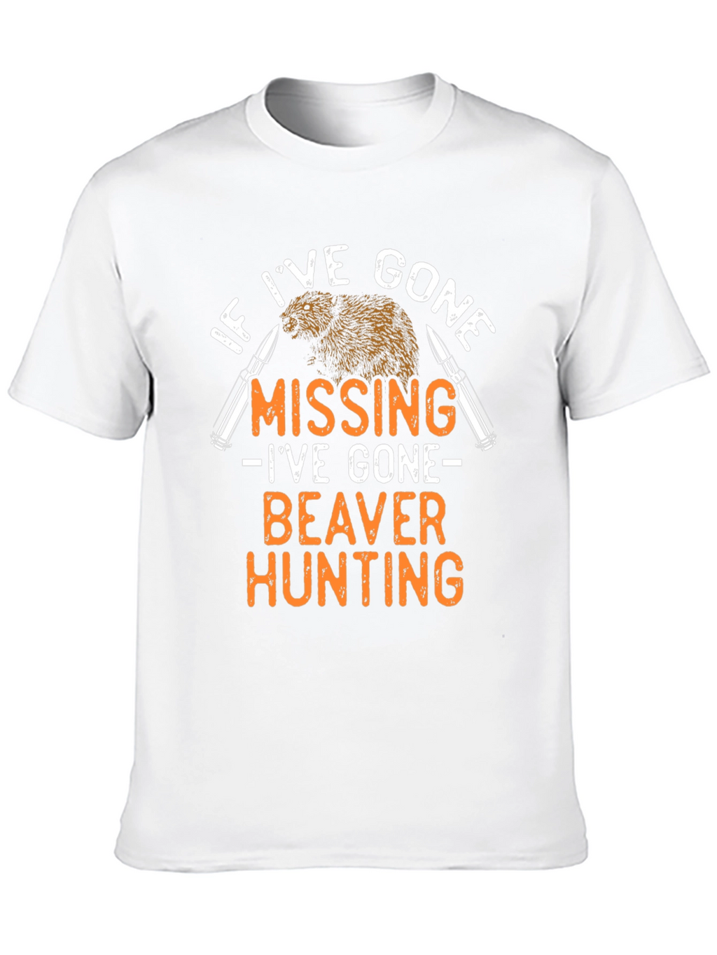 Beaver Hunting Graphic T-Shirt