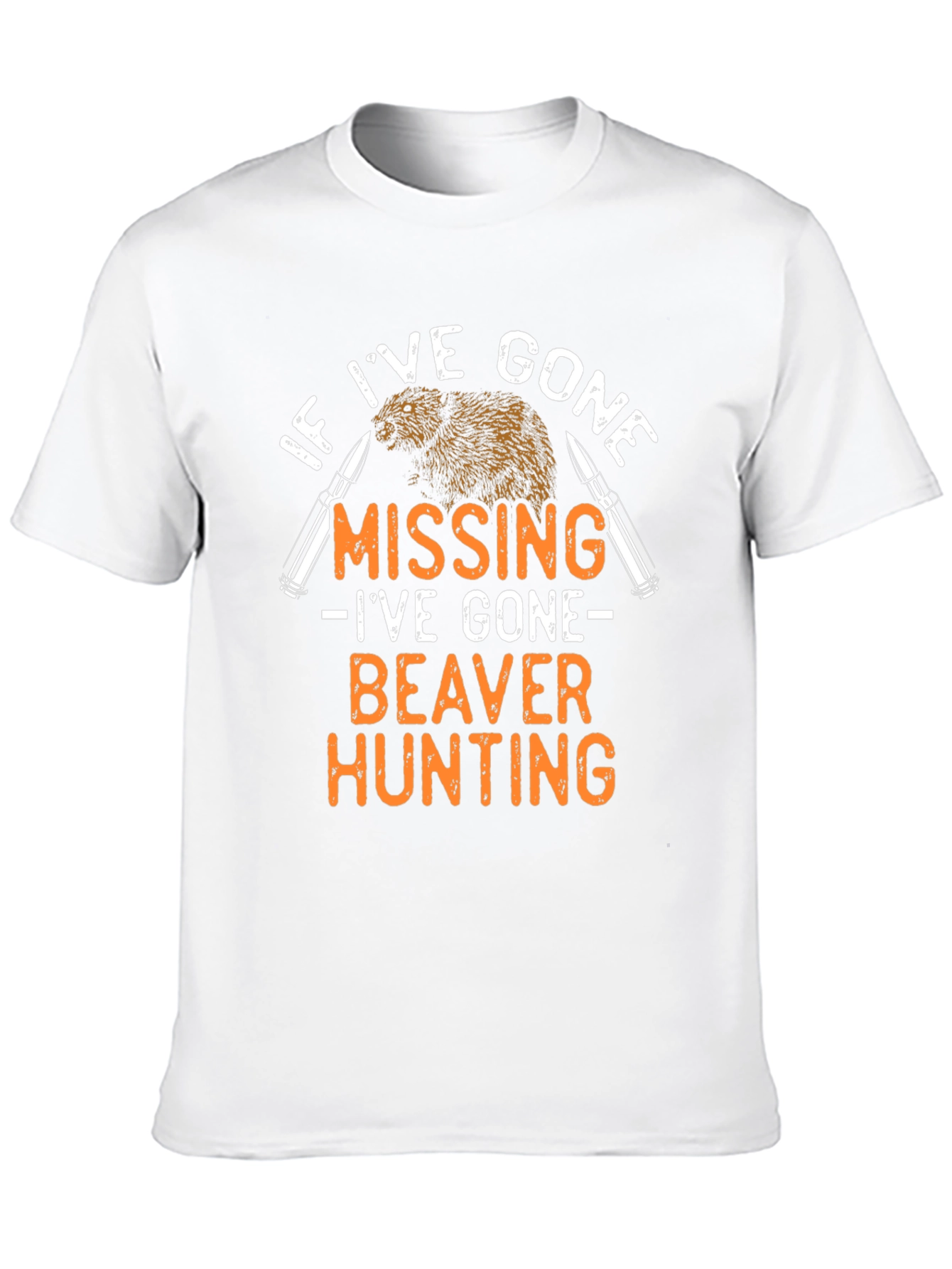Beaver Hunting Graphic T-Shirt