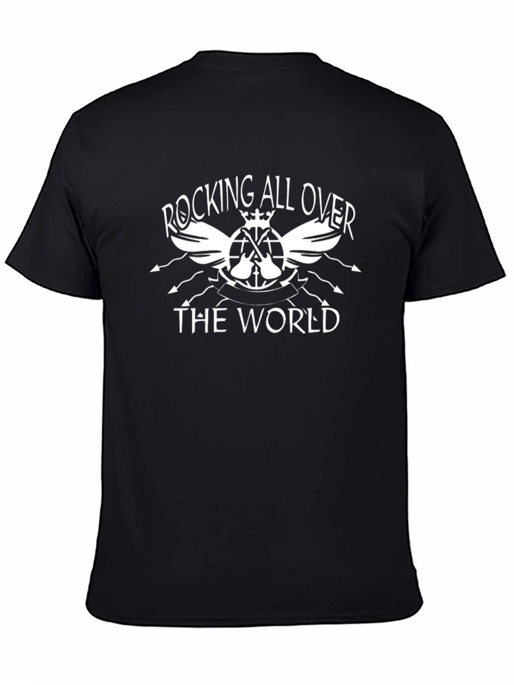 Rocking All Over The World Graphic T-Shirt