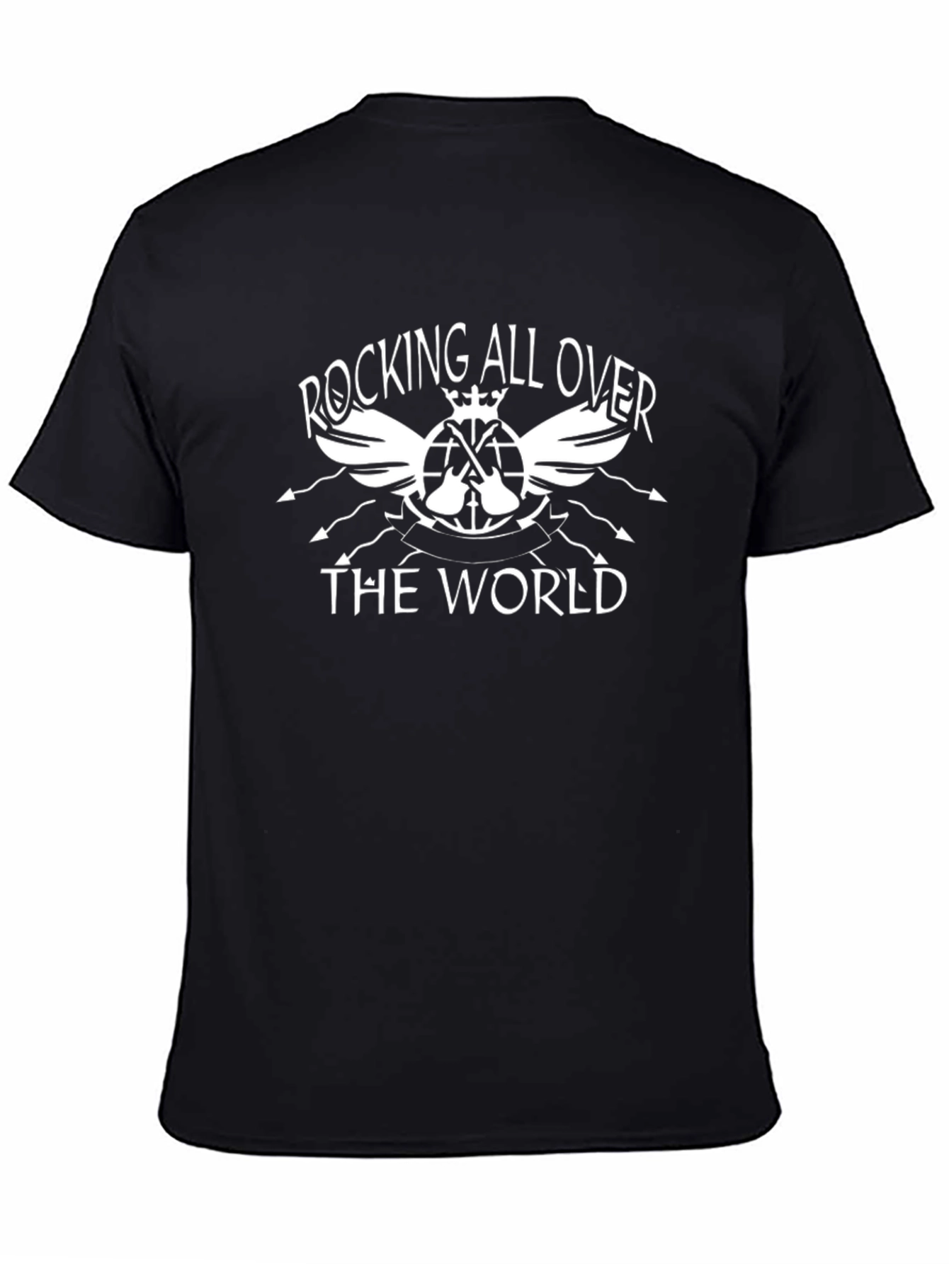 Rocking All Over The World Graphic T-Shirt