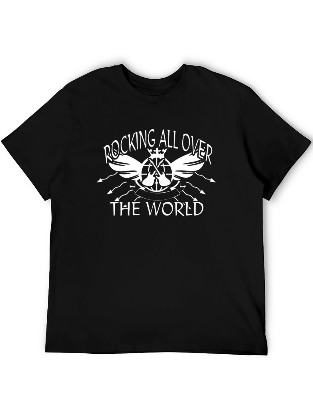 Rocking All Over The World Graphic T-Shirt