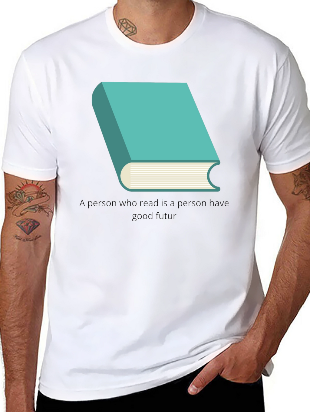 Book Lover T-Shirt - A Good Future