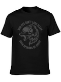Wolves Dont Lose Sleep Graphic Tee - Black