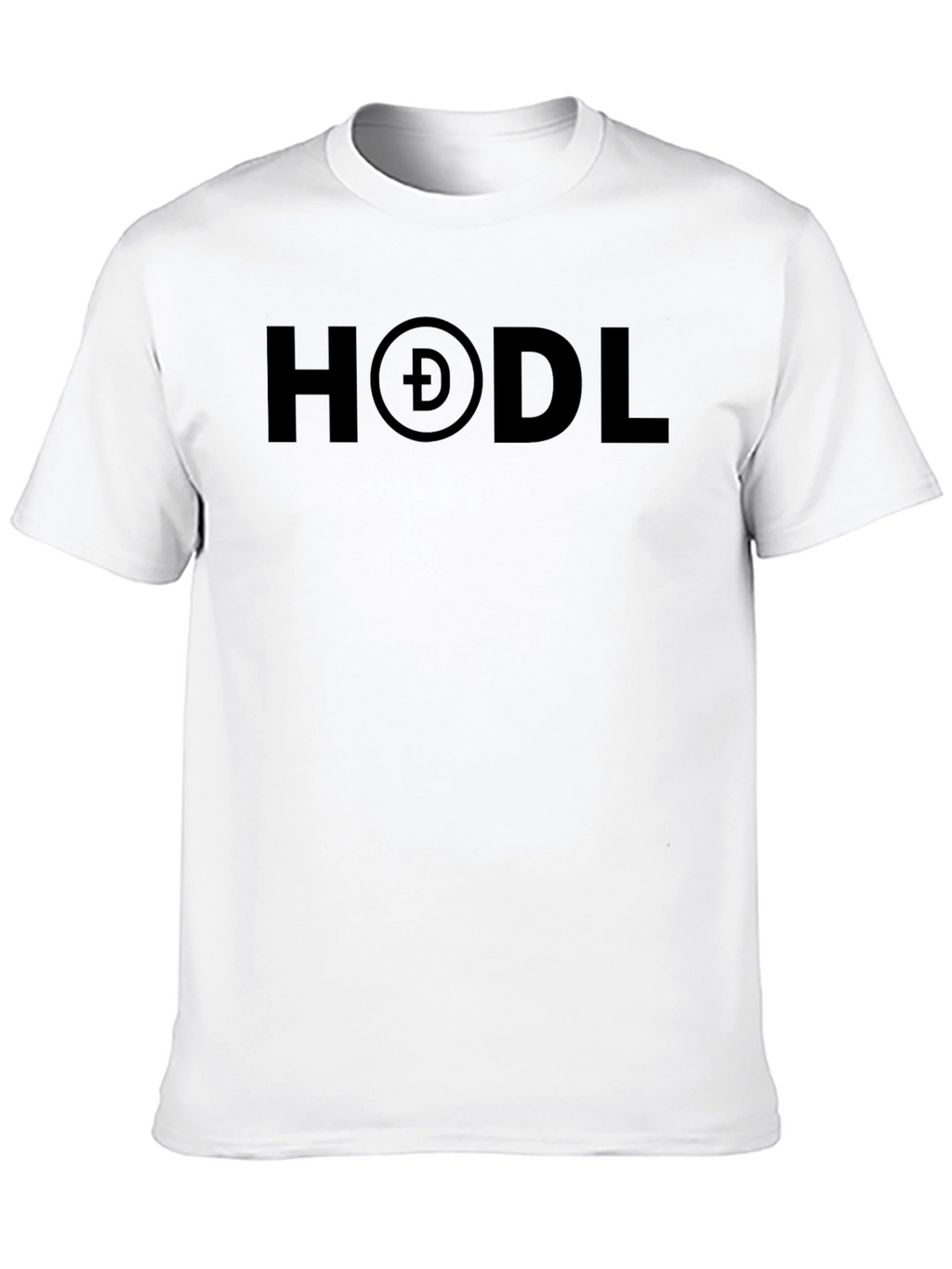 HODL Dogecoin Crypto Black T-Shirt