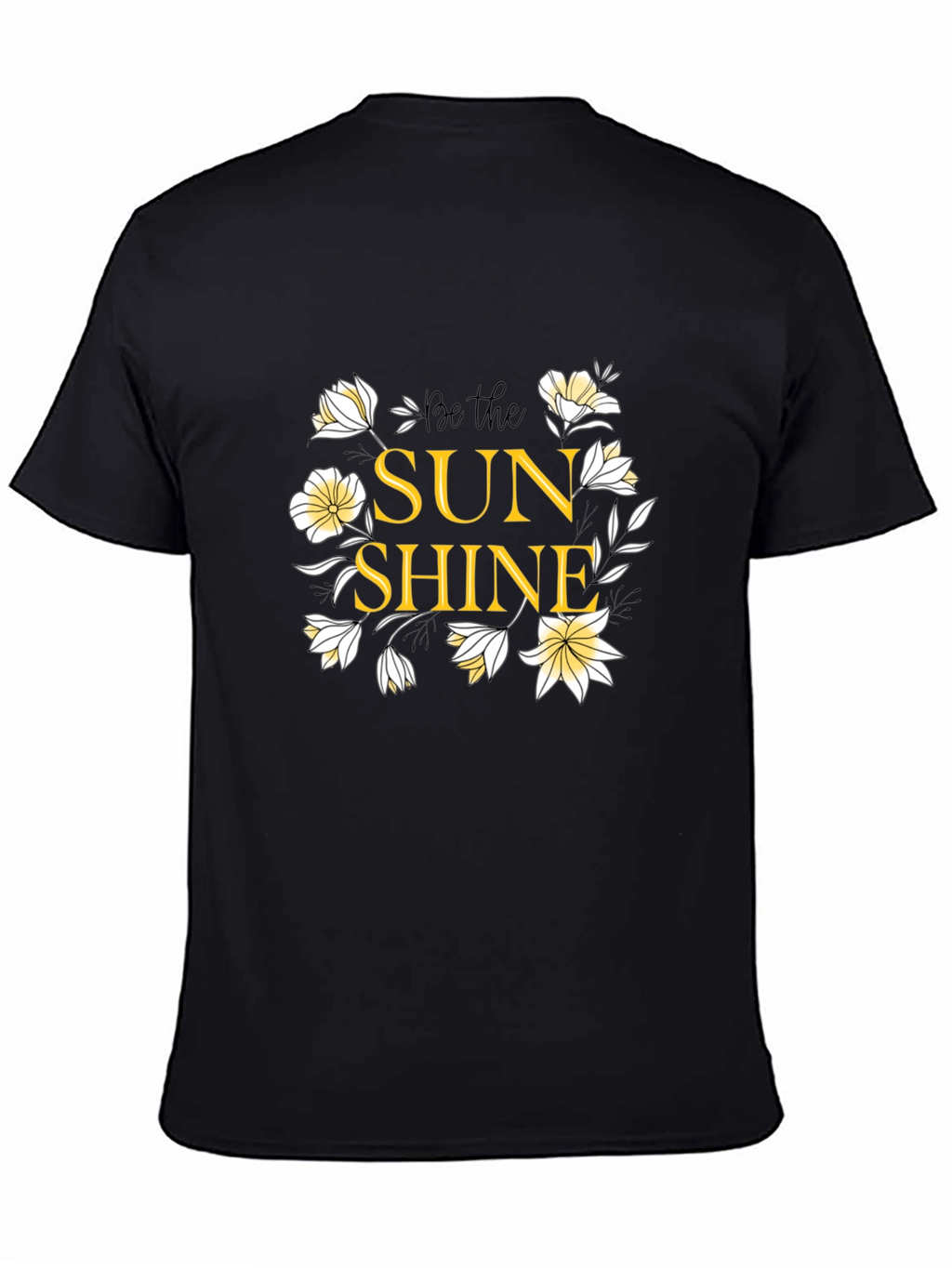 Be the Sunshine Graphic Black T-Shirt