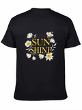 Be the Sunshine Graphic Black T-Shirt
