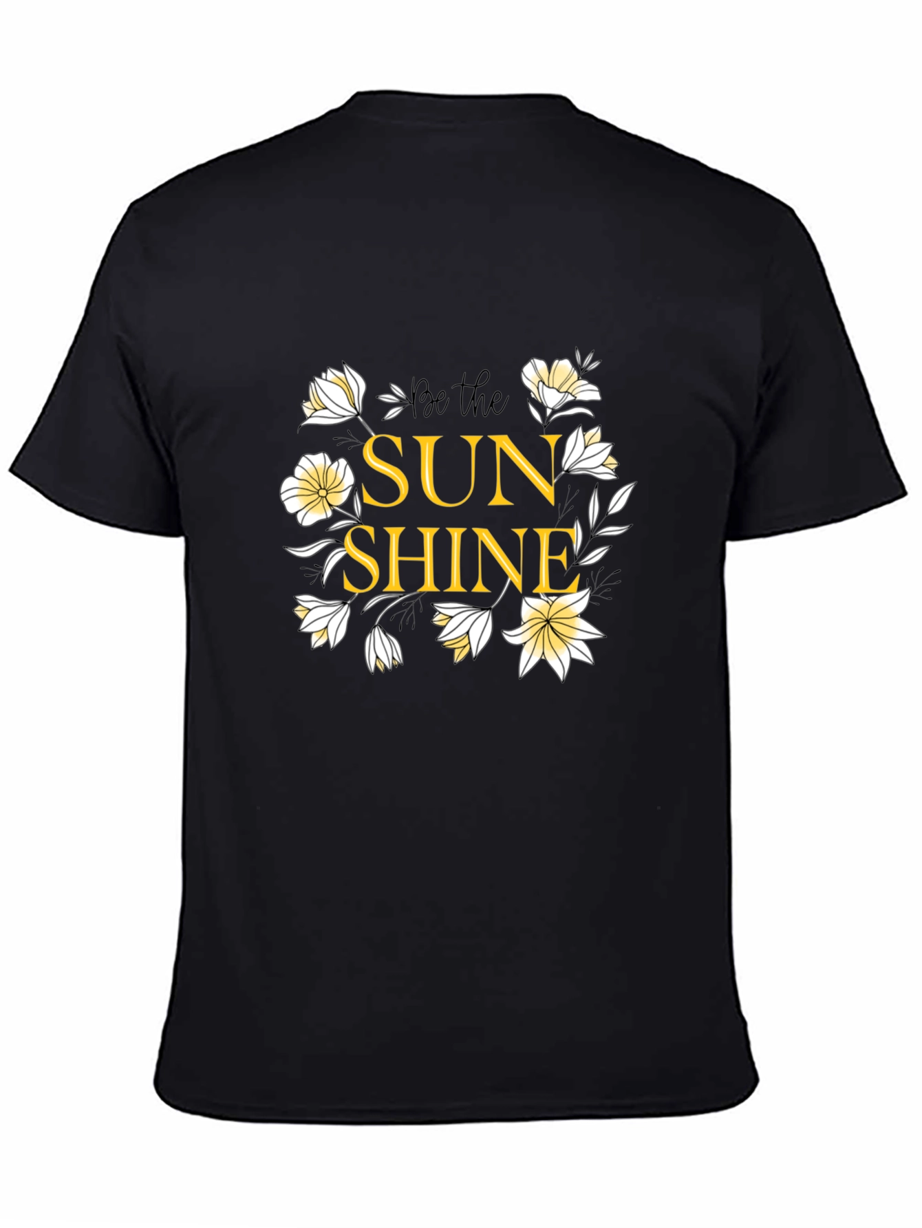 Be the Sunshine Graphic Black T-Shirt