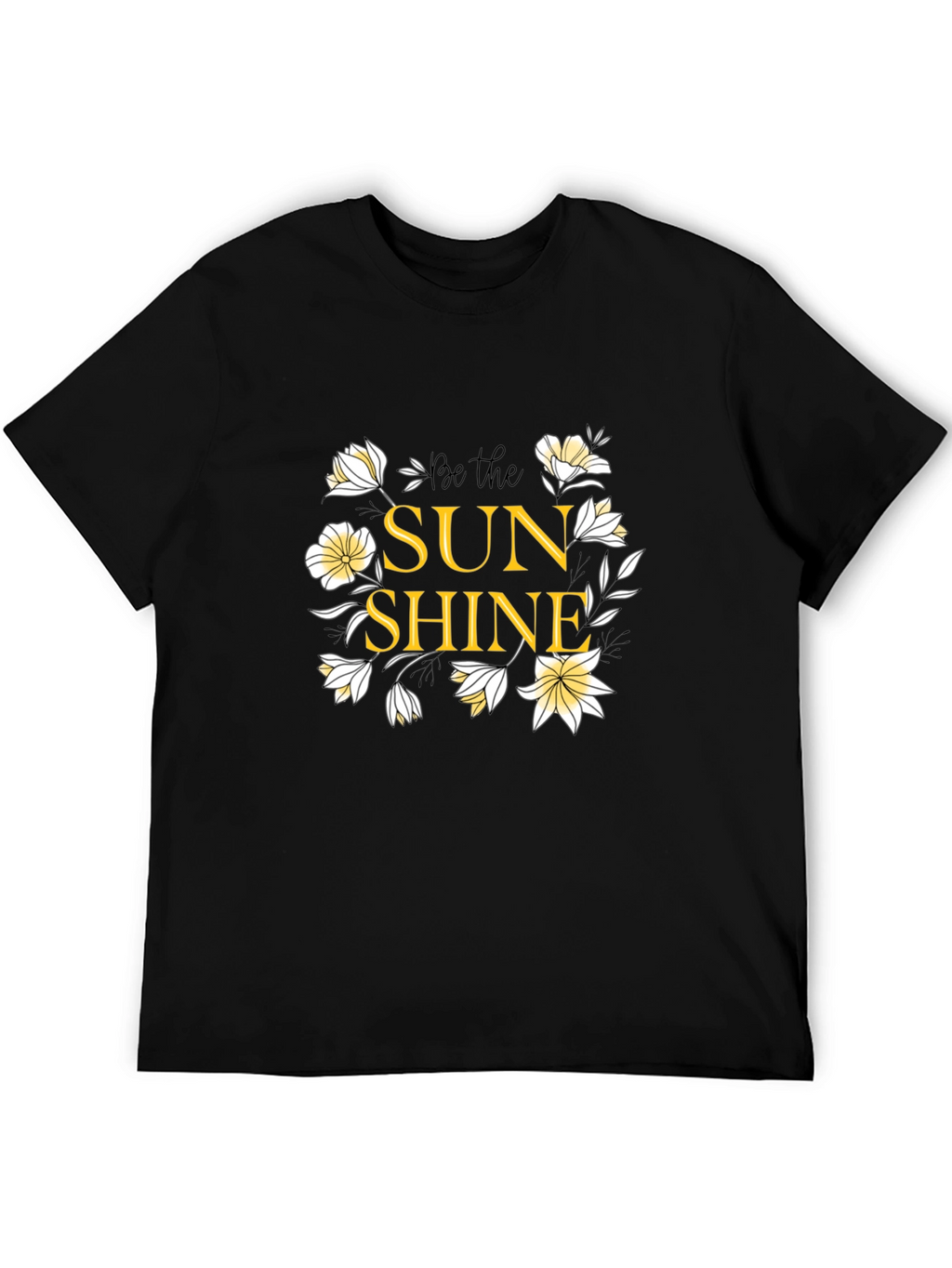 Be the Sunshine Graphic Black T-Shirt