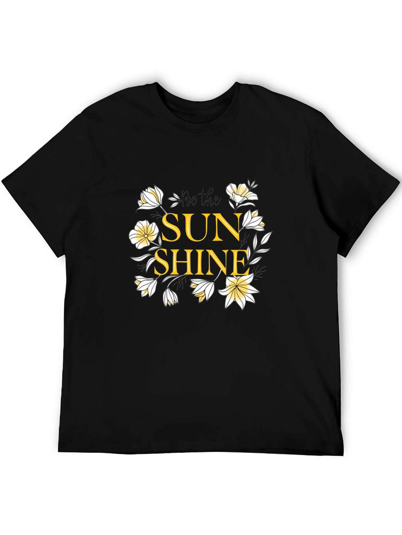 Be the Sunshine Graphic Black T-Shirt
