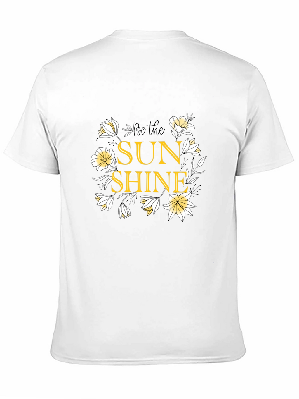 Be the Sunshine Graphic Black T-Shirt