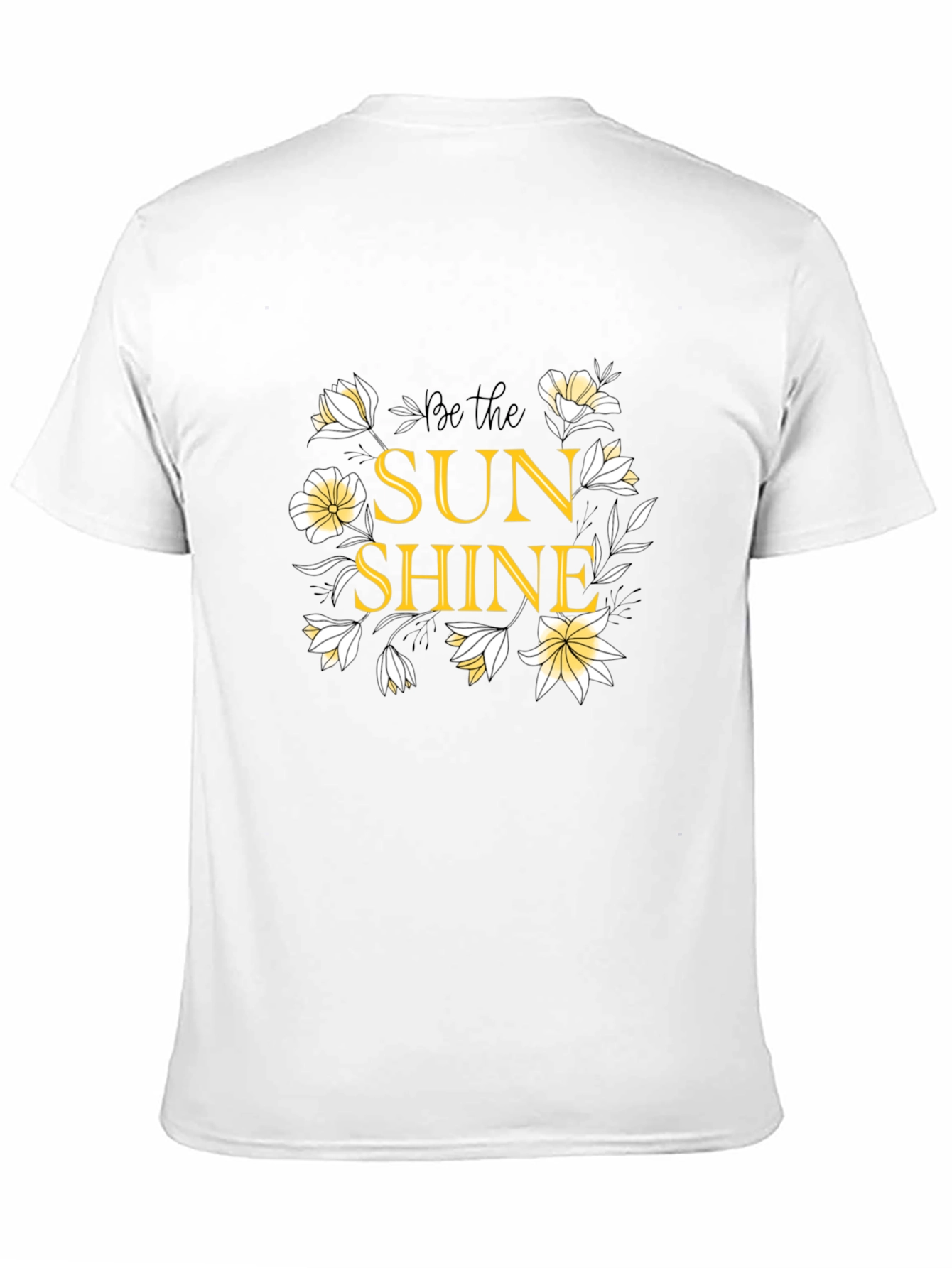 Be the Sunshine Graphic Black T-Shirt