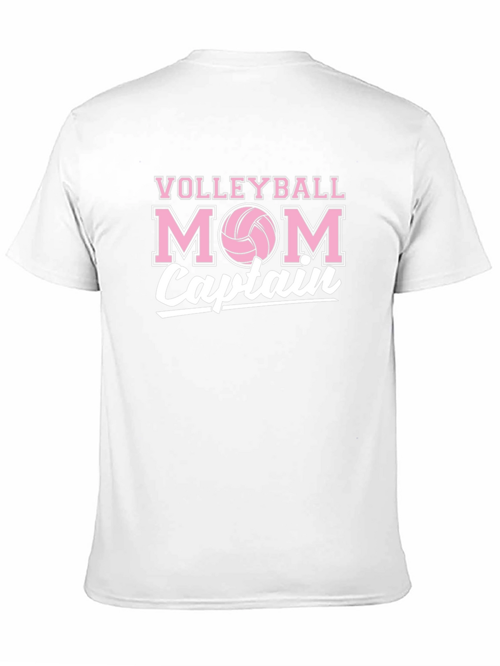 Volleyball Mom Captain T-Shirt - Black
