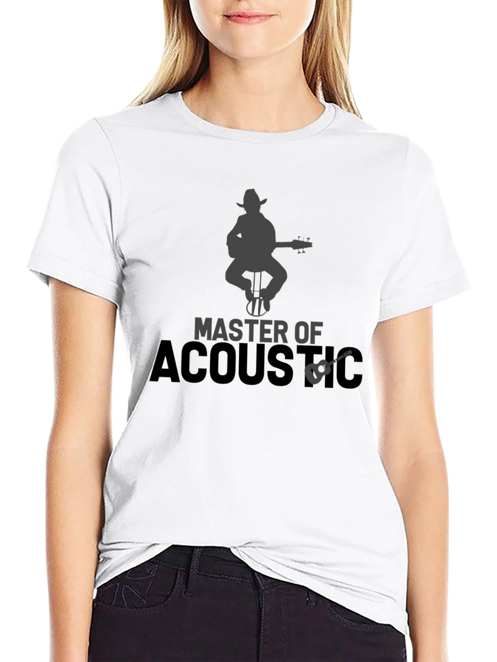 Master of Acoustic Graphic Tee - Guitar Player T-Shirt