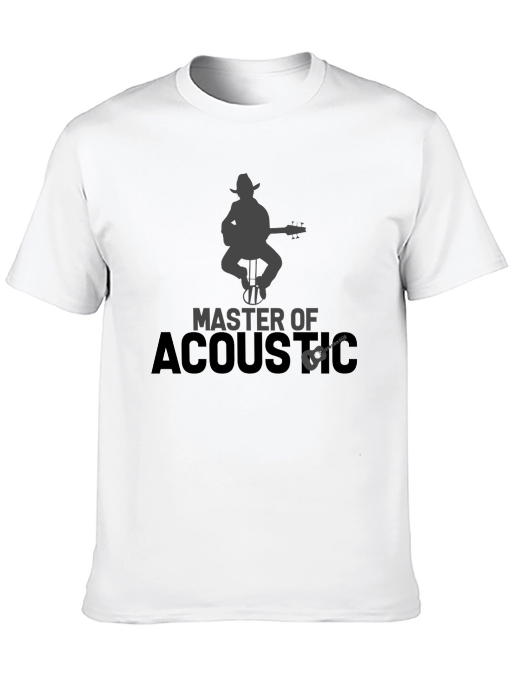Master of Acoustic Graphic Tee - Guitar Player T-Shirt