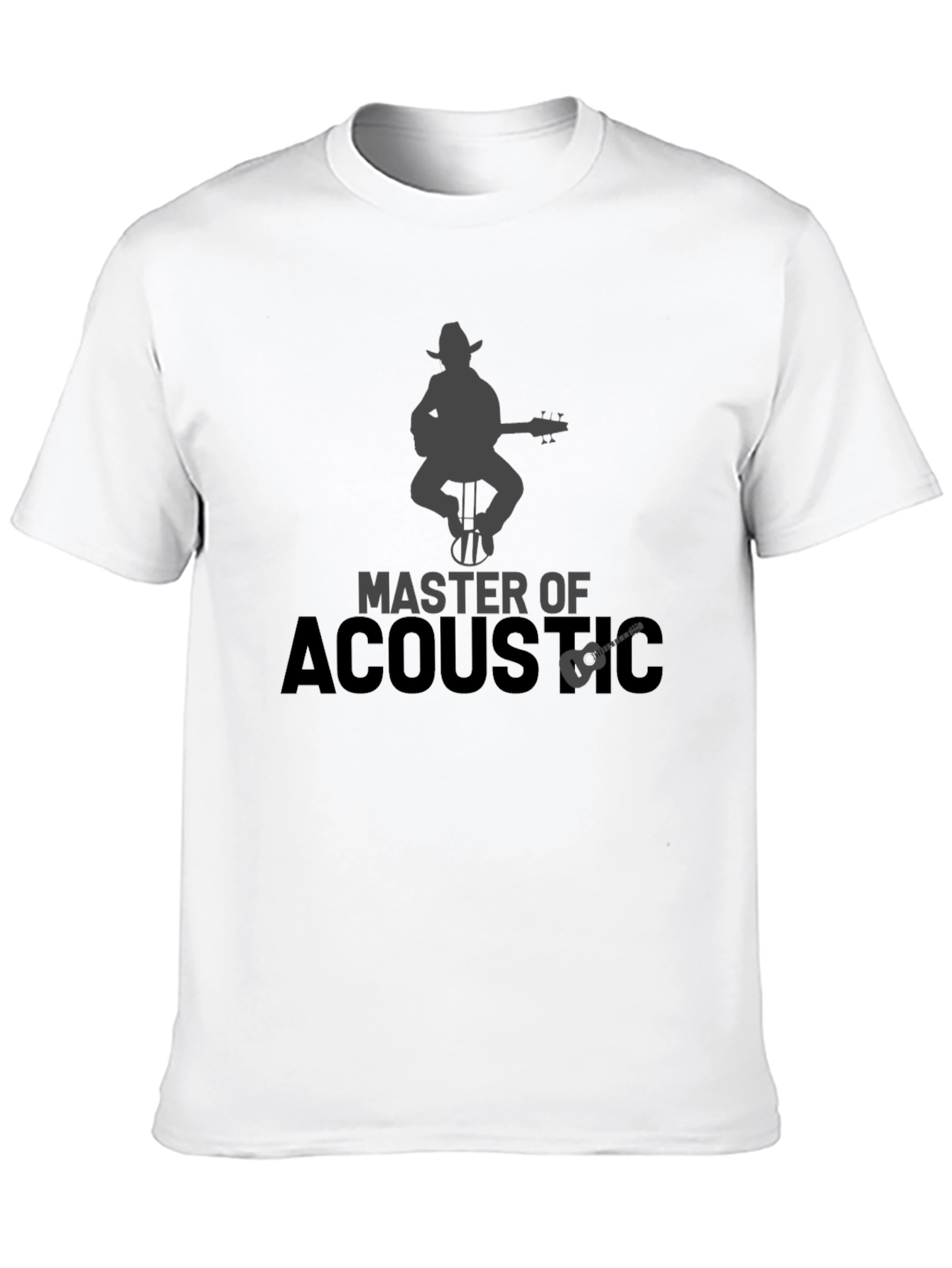 Master of Acoustic Graphic Tee - Guitar Player T-Shirt