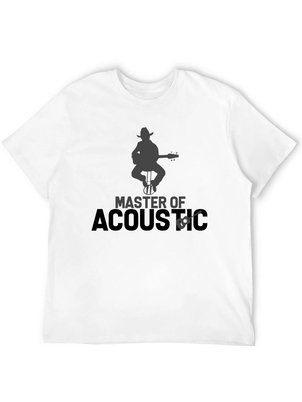 Master of Acoustic Graphic Tee - Guitar Player T-Shirt