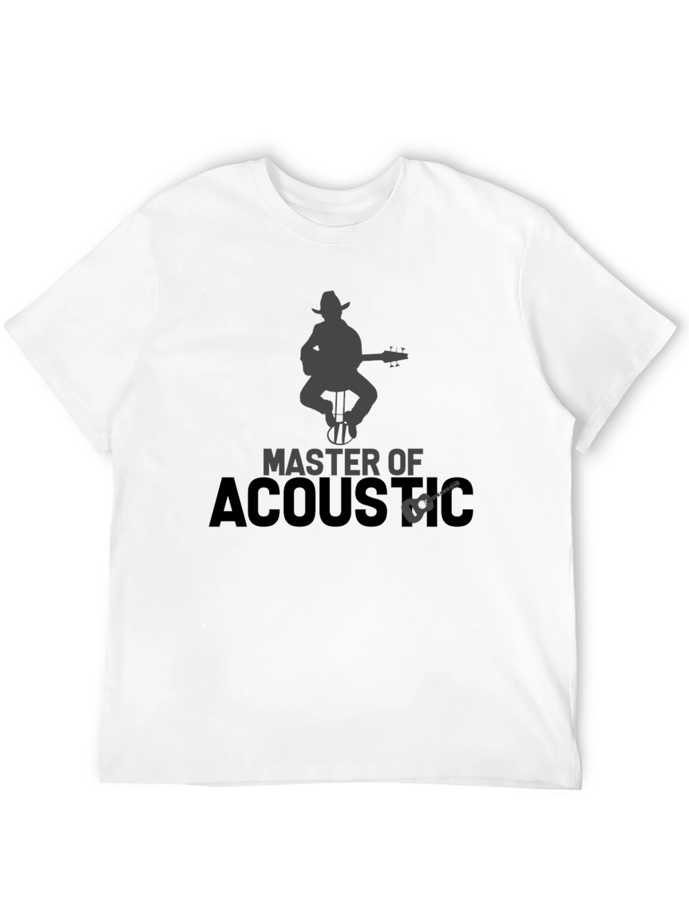 Master of Acoustic Graphic Tee - Guitar Player T-Shirt