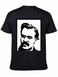 Nietzsche Black & White Portrait T-Shirt