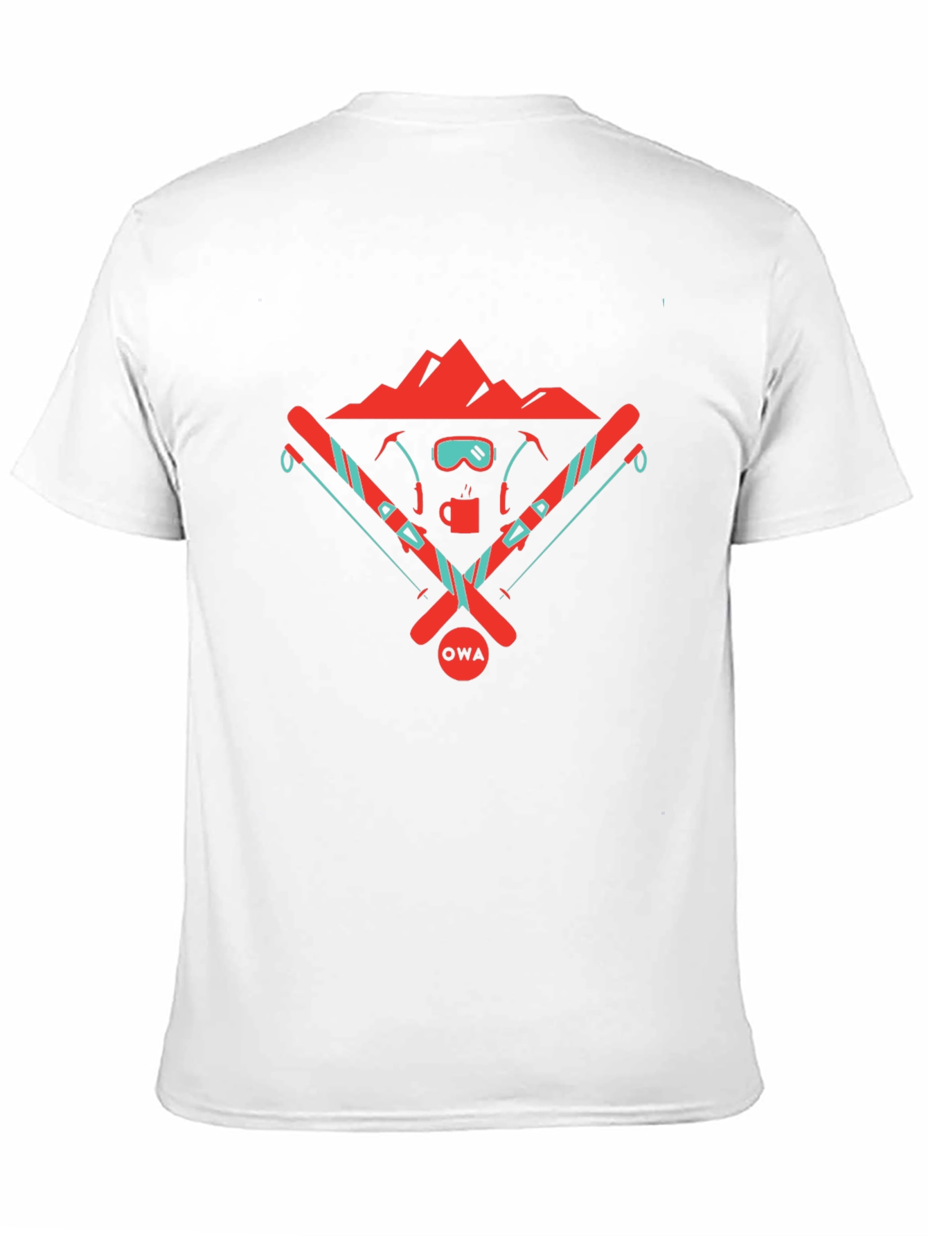 Outdoor Adventure T-Shirt - Ski & Mountain Design