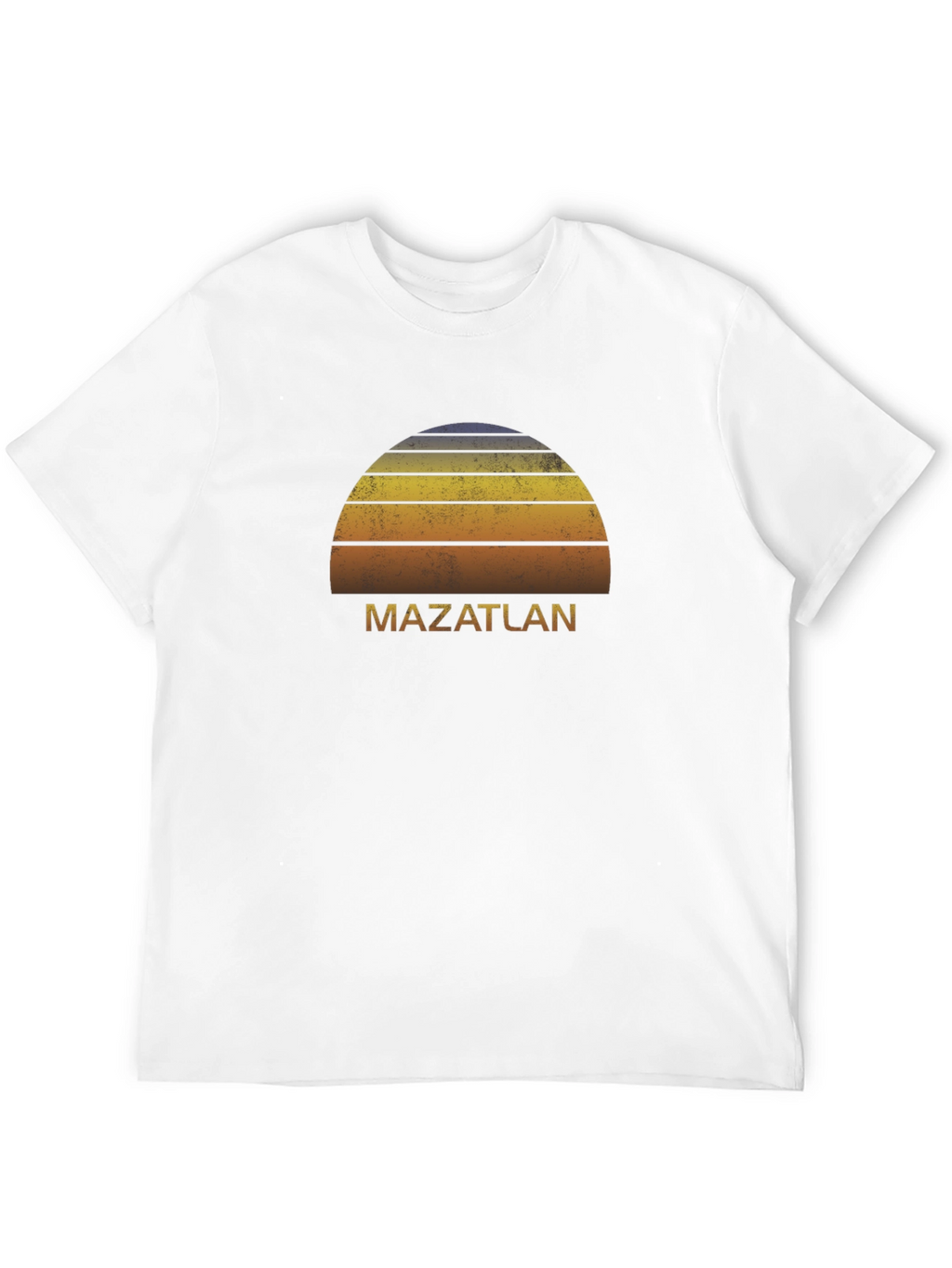 Mazatlan Retro Sunset Graphic T-Shirt