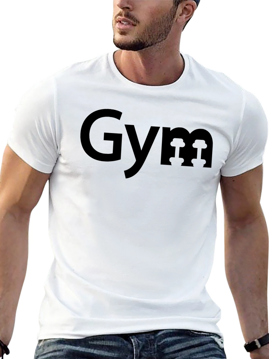 Gym Graphic T-Shirt - Mens Fitness Apparel