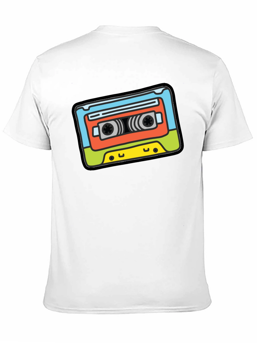 Retro Cassette Tape Graphic Tee - Music Lover Shirt