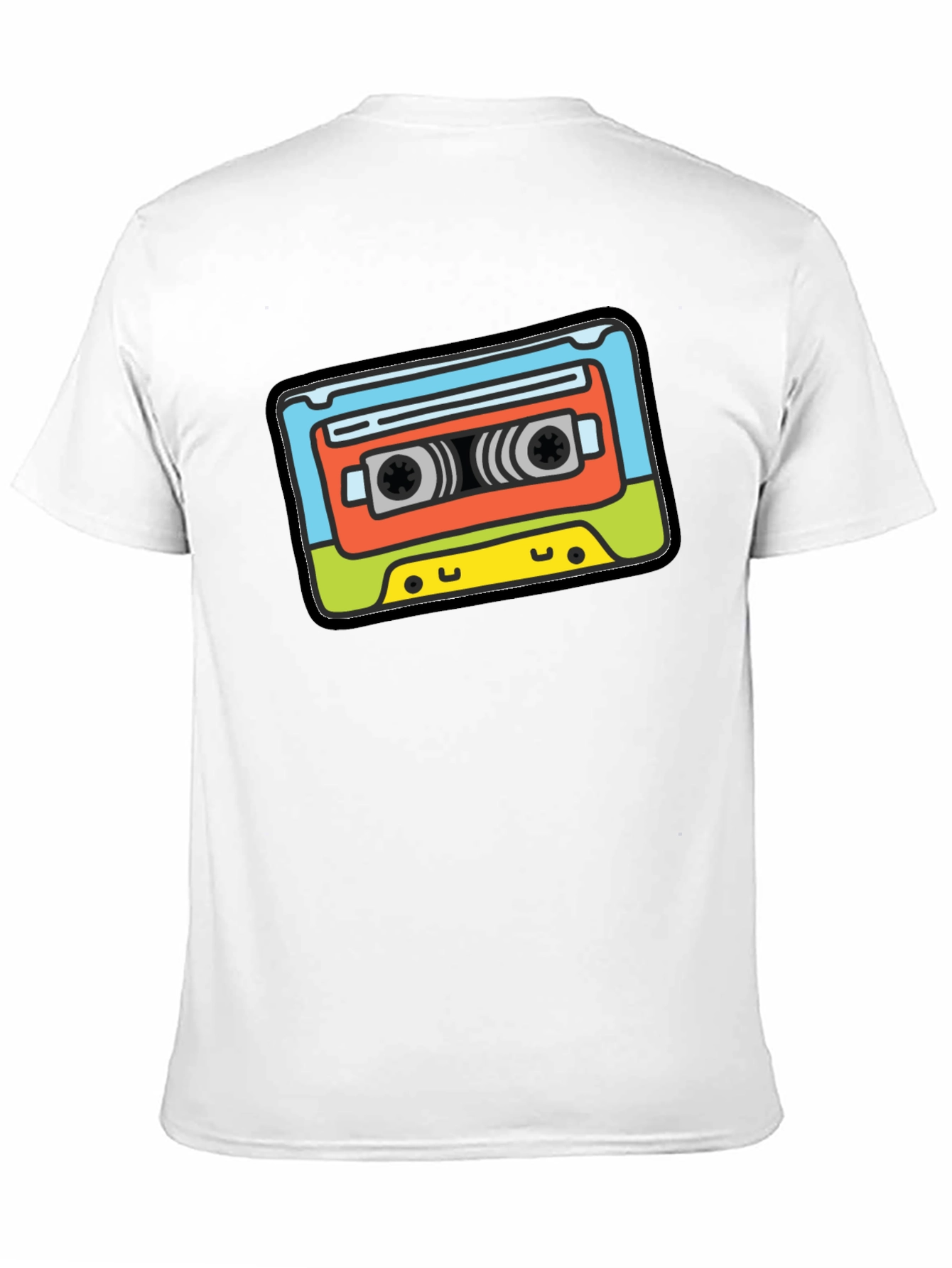 Retro Cassette Tape Graphic Tee - Music Lover Shirt