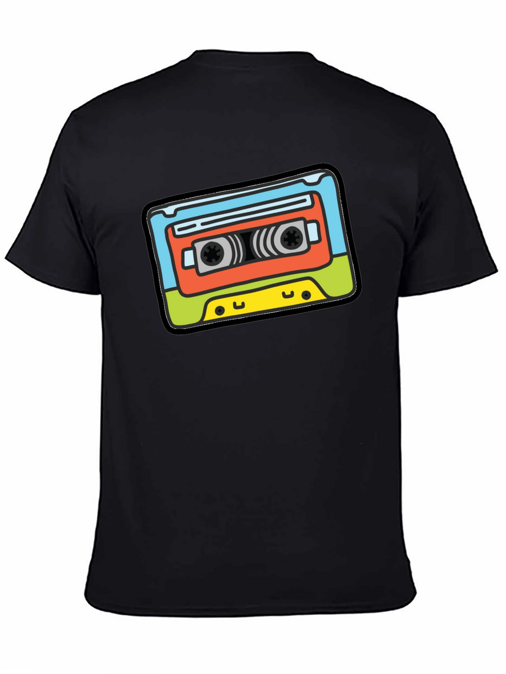 Retro Cassette Tape Graphic Tee - Music Lover Shirt